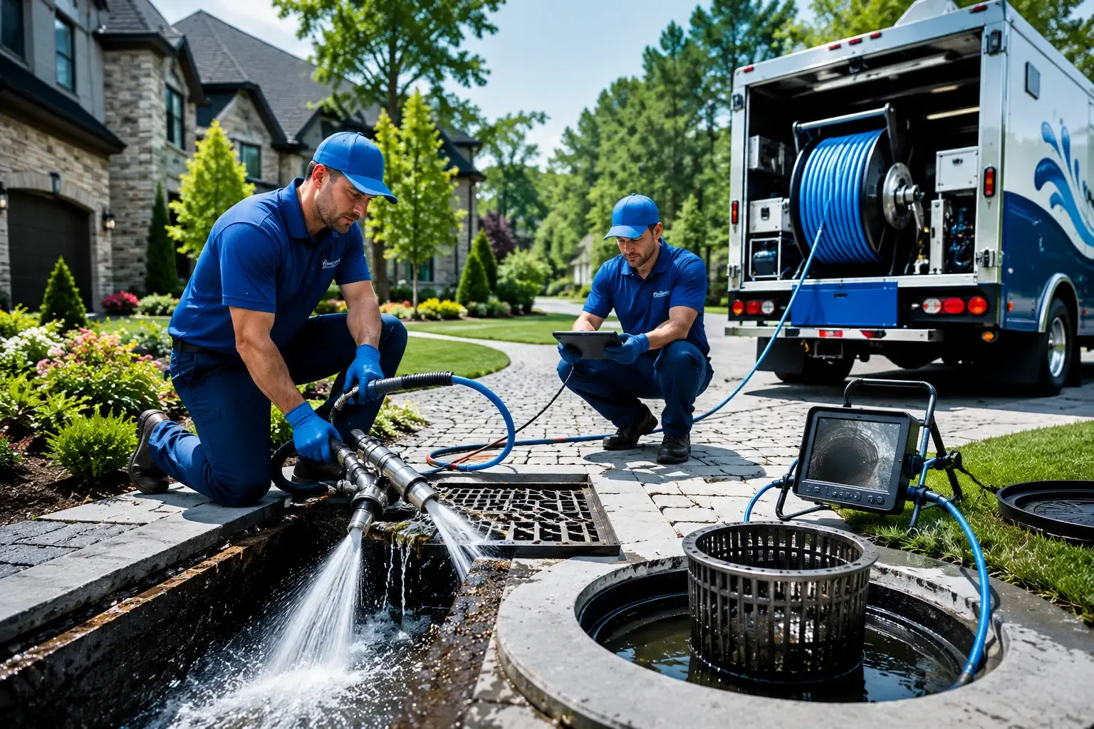 Local outdoor drain cleaning professionals in Granville, WV